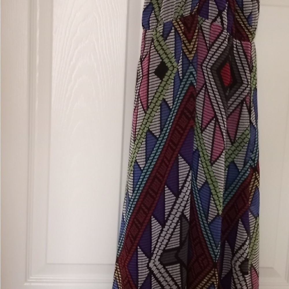 Hive & Honey Strips Multicolored Geometric Print L